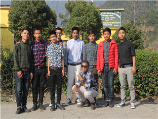 Farewell to grade X (SEE batch 2075)